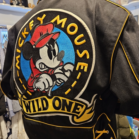 Jeff Hamilton Jackets & Blazers - Mickey Mouse Motorcycle Jacket